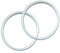Instant Pot 2-Pack Dichtungsring 5 & 6 Qt, Innentopfdichtungsring, Elektrisches Schnellkochtopfzubehör, ungiftig, BPA-frei, Ersatzteile, transparent