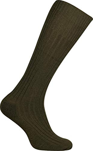Mil-Com Tactical Patrol Socks for Men – Warm Blended Fabric Thermal Boot Socks, Durable army socks, One Size Fits All, Ideal for Cadets, Airsoft, Paintball - Size 6-11 UK