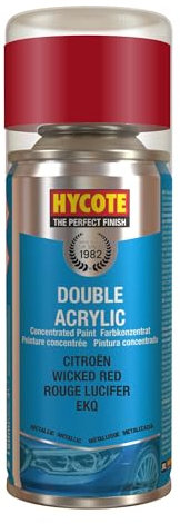 Hycote XDCT503 Double Acrylic Spray Paint for Citroen 150 ml - Metallic Wicked Red