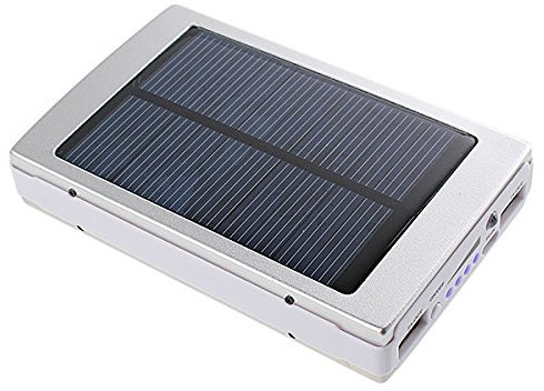30000mAh Solar Battery Charger Dual USB Power Bank for iPhone 4 4s iPad Galaxy Sliver