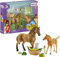 Schleich- Accessoire Les Soins pour bébé Animaux d'Horse Club Sarah, 42432, Multicolore