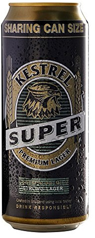 Kestrel Super Strength Lager (24 x 500ml Cans)