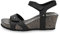 Panama Jack Femme Julia Basics Sandales Bout Ouvert, Noir (Negro B1), 36 EU