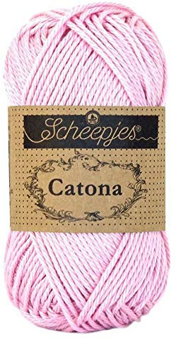 Scheepjes - Scheepjes Catona 246 ICY Pink Yarn - 1x25g