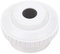 MAGT Boquilla de piscina, accesorio de retorno de agua para piscina, accesorio de salida de agua, accesorio de repuesto con rosca macho de 1.5 pulgadas Blanco