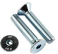 50 Stk Senkschraube DIN 7991 8.8 M8 x 40 verzinkt
