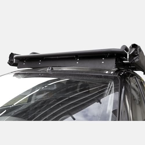 horntools NAVIS Deflektor, in Schwarz, passend für alle NAVIS Dachträger (außer Suzuki Jimny GJ), 2,5 kg leicht, Windabweiser