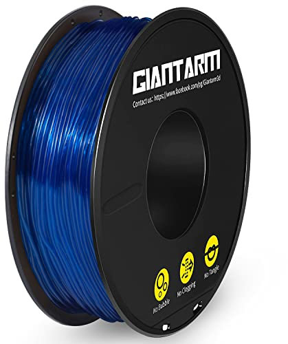 GIANTARM TPU Filament 1,75 mm für 3D-Drucker 0.5 kg, blau