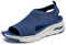 Skechers Damen Arch FIT City Catch Sandals, Navy Knit, 36 EU