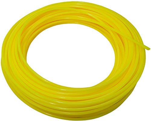 AERZETIX - C47018 - Fil de Nylon 1.65mm x 15m pour Tondeuse/Trimmer à Gazon - Cordon en Nylon - Profil Rond - Corde de Rechange pour Débroussailleuse/Désherbeuse - Pelouse/Coupe-Herbe - en Plastique