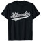 Milwaukee Wisconsin Script Baseball Sport Trikot Flagge T-Shirt
