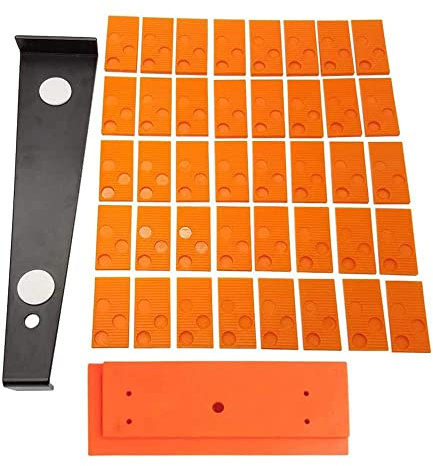 CENPEK 22Pcs Wood Flooring Installation Kit Laminate Vinyl Plank Flooring Assembly Tool with Spacers Tapping Block Heavy Duty Pull Bar