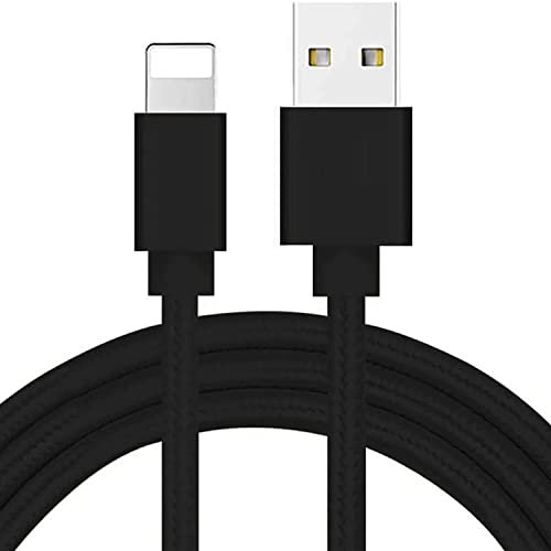 Retoo Phone Ladekabel 1M, Schnellladekabel USB-A Kabel Kompatibel mit Phone 11 12 13 11 Pro Xs Max XR X 14 SE Plus Mini, Pad Pro Air, Ladegeräte, Verbindungskabel Datenkabel Smartphone, Schwarz