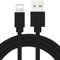 Retoo Phone Ladekabel 1M, Schnellladekabel USB-A Kabel Kompatibel mit Phone 11 12 13 11 Pro Xs Max XR X 14 SE Plus Mini, Pad Pro Air, Ladegeräte, Verbindungskabel Datenkabel Smartphone, Schwarz