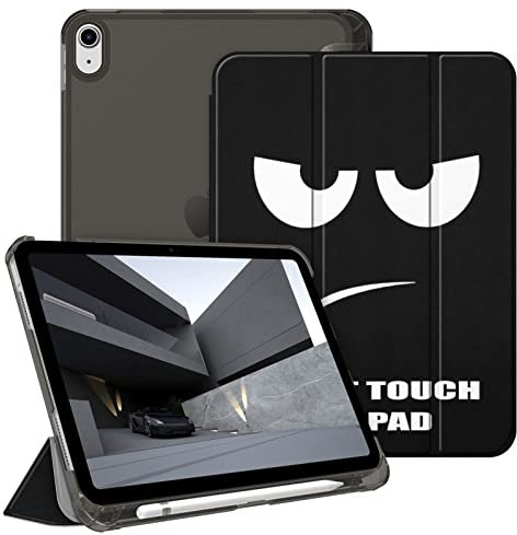 Fintie Hülle für iPad (A16) 11 Generation 11 Zoll 2025, iPad 10 Generation 10.9 Zoll 2022 mit Stifthalter - ultradünne leichte Schutzhülle mit transparenter Rückseite, Auto Schlaf/Wach, Don't Touch