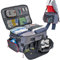 ENPI Golf Boot Organiser - Golf Accessory Organiser & Travel Bag - Car Storage for Golf Accessories, Men's Golf Gear, Locker & Shoe Organiser for Golf Enthusiasts - Grey