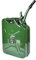 RocwooD Jerry Fuel Can 20 Litre Army Green Metal Gas Diesel Gasoline Petrol Oil Durable Travel 3 Welded Handles Portable Container For Cars Trucks Motorcycle Extension Spout.
