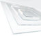 Plaque de Plastique Transparent 60 x 90 cm Epaisseur 3mm. Plaque Verre Acrylique Transparent. Feuille Plastique Rigide.