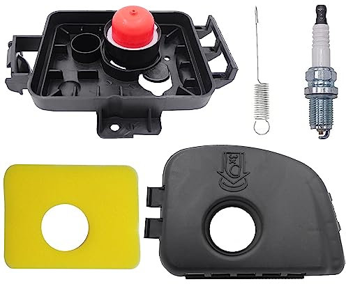 Kurihina Compatibile con base filtro aria 595663 e filtro in schiuma filtro aria 799579 e coperchio filtro aria 595660 adatto per tosaerba Briggs Stratton 450E 500E 550E