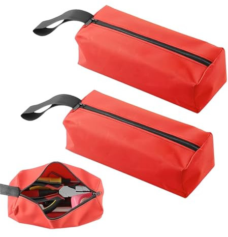 UEAVOID Bolsa de Herramientas Pequeña, 1 Pieza, Impermeable, con Cremallera, Multi-propósito, Resistente al Desgaste, Estuche Herramientas Pequeño, Estuche para Herramientas