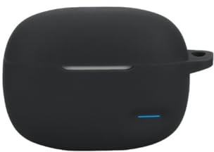 FTRONGRT Hülle Kompatibel mit Earfun Air Mini 2, Weiches TPU, Kratzfeste Schutzhülle für Bluetooth-Kopfhörer Kompatibel mit Earfun Air Mini 2.Schwarz