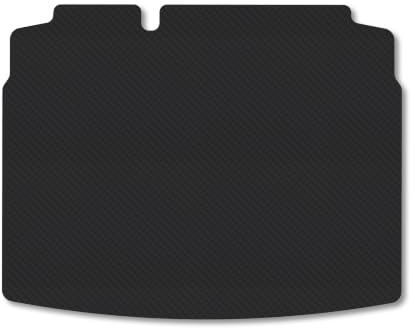 VW Golf (2009-2013) 5mm Rubber Boot Mat | Heavy Duty Rubber Tailored Fit Boot Liner Full Coverage Durable Waterproof Accessories Easy Clean Anti Slip Made in the UK
