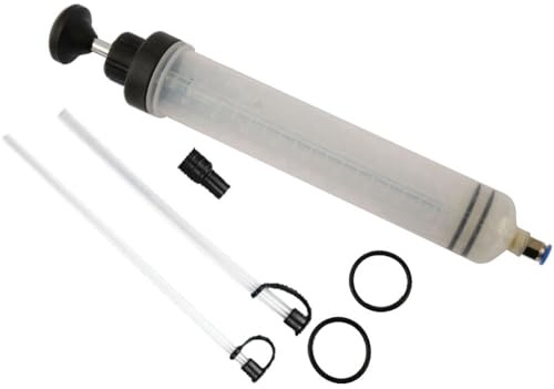 Asyduey Auto-ÖL-FlüSsigkeits-Extraktor-Siphonpumpe BremsflüSsigkeits-Spritzenpumpe Auto Manuelle Saug-Vakuumkraftstoff-Handpumpe 500Ml