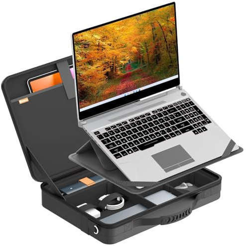 Smatree MobileBase Custodia per laptop con supporto per 15,6 pollici Acer Aspire 1/3/Vero Green Laptop, per Aspire Go 15/3D 15 SpatialLabs Edition, per Acer Nitro V 15 Case (A485S)