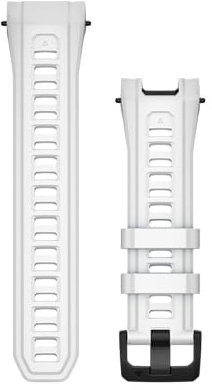 Garmin 26mm Instinct 3 watch band, Silicone, Whitestone | Official Garmin watch band, fits instinct 3 only, ideal for daily wear, sports & daily wear, sweat resistant