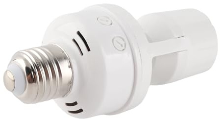 CHICIRIS Lampenfassung mit Bewegungsmelder, Energiesparend, LED, 60 W, E27, Zum Einschrauben, Bewegungsaktivierte Glühbirnenfassung für den Heimgebrauch