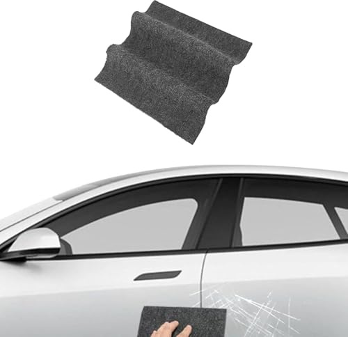 Yuxtth Scratch Remover, Autolack Kratzer Entferner, Nano Kratzerentferner Tücher, Kratzer Entferner Nano Sparkle Tuch, Mikrofaser Poliertuch,Entfernt Leichte Kratzer und Schrammen (1)