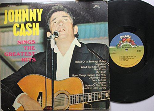 Johnny Cash Sings The Greatest Hits (LP)