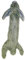 Skinneeez 470471 Hundespielzeug Kaninchen, 61 cm, grau