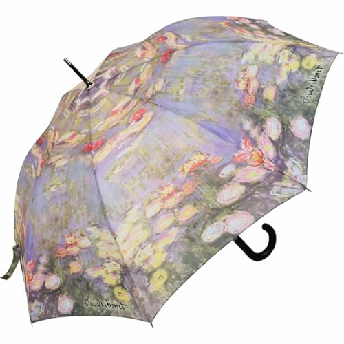 Motivschirme Regenschirm Schirm Automatik - Claude Monet Seerosen
