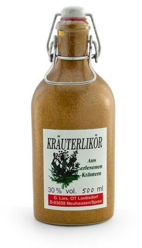 Spreeli Kräuterlikör in der Tonflasche (0,5 l / 30% vol.)