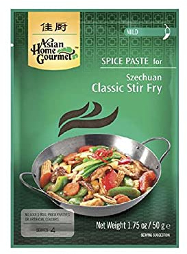 Asian Home Gourmet Würzpaste für typisches Szechuan Pfannengericht 50g