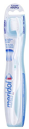 meridol Zahnbürste Sanft, 2er Pack (2 x 1 Stück)