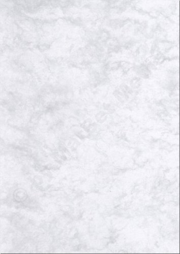 Marmorpapier, DIN A4, 170g/m², 50 Blatt, grau