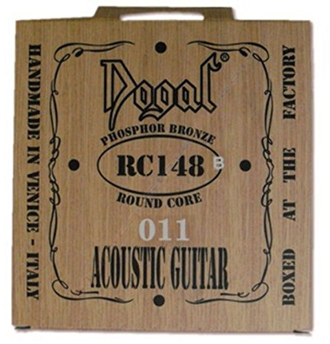 Dogal® »RC148B ACOUSTIC GUITAR SET PHOSPHOR BRONZE« Corde per chitarra acustica - Phosphore Bronze Round Core - 011/050