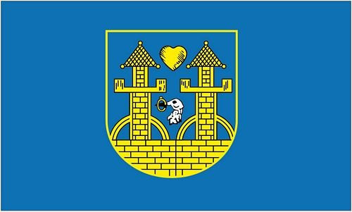 Fahne/Flagge Malchow 90 x 150 cm