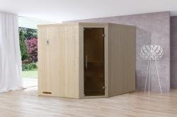 Weka Elementsauna 508 GT Gr. 3 inkl. 7,5 kW Sauna-Ofen mit externer Steuerung (OS)