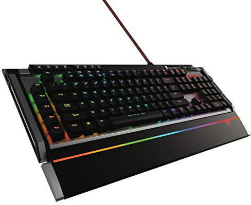 Patriot Memory Viper V770 Clavier Mécanique Gaming Mécanique Rétro-éclairage RGB avec Touches Multimédia Doté de Switches Kailh Red - Clavier QWERTY Internationale - PV770MRUMXGM