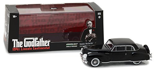 Greenlight 86507 1:43 der Pate (1972) -1941 Lincoln Continental-Die-Cast Fahrzeug für Jungen