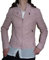 Fantasy Chiodo Giacca Giacchetto Giubbino Giubbotto Corto Slim Avvitato Aderente Finta Pelle Ecopelle Skin Donna Ragazza (Xxl 48, Rosa)