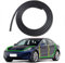 ACEOLT Hochwertiges Gummi-Türdichtung Schalldichtes Kit zur Reduzierung des Windluftdrucks für Tesla Model 3