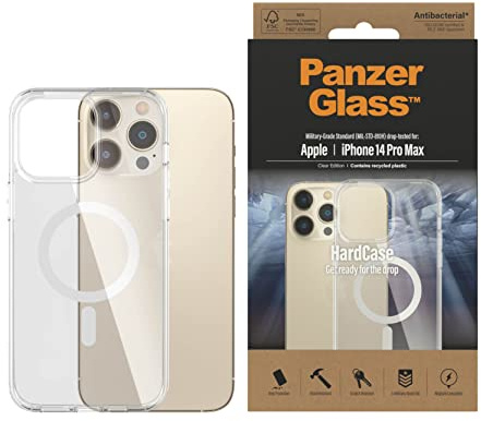 PanzerGlass HardCase MagSafe Transparent coque de protection pour téléphones portables 17 cm (6.7) Housse