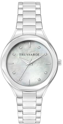 Trussardi Orologio Analogico al Quarzo Donna con Cinturino in Silicone R2453157502
