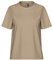 Pieces Pcria SS Solid Tee Noos BC T-Shirt, Gris Clair, L Femme