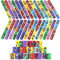 30PCS Pulseras de Bofetadas, Superhéroes Pulseras de Juguete para Niños y Niñas, Rollos de Vinilo a Granel para Regalo de Cumpleaños, Bolsa de Regalo, Sabores, Escuela, Aula, Juguetes Pequeños