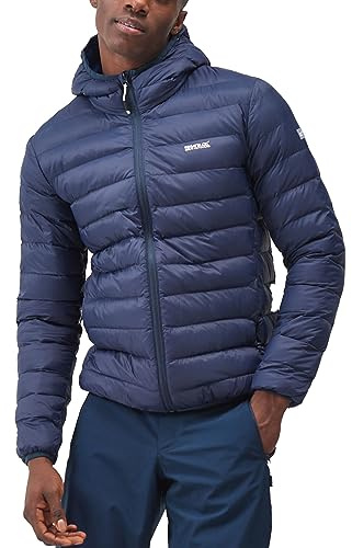 Regatta Mens Hooded Marizion Padded Jacket Water Repellent Lightweight Winter Coat